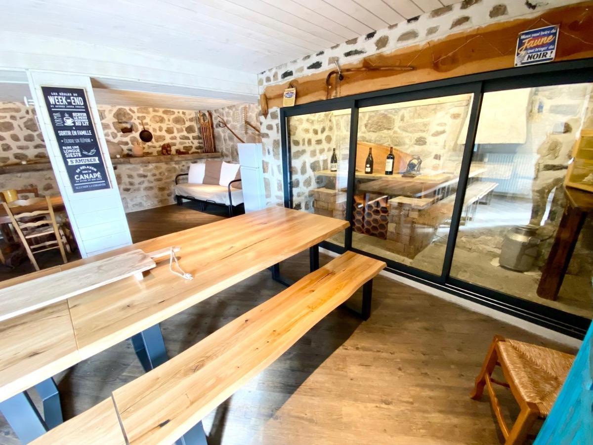 Gite De Groupe 160M2, 15P, Salle De Reception, Jardin, Terrasse Mazan-l'Abbaye Zewnętrze zdjęcie