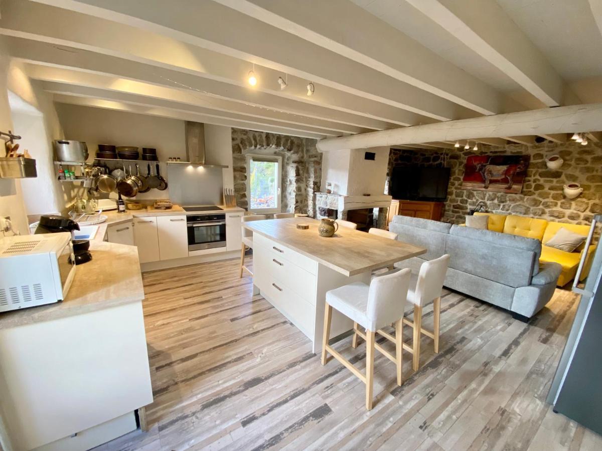 Gite De Groupe 160M2, 15P, Salle De Reception, Jardin, Terrasse Mazan-l'Abbaye Zewnętrze zdjęcie