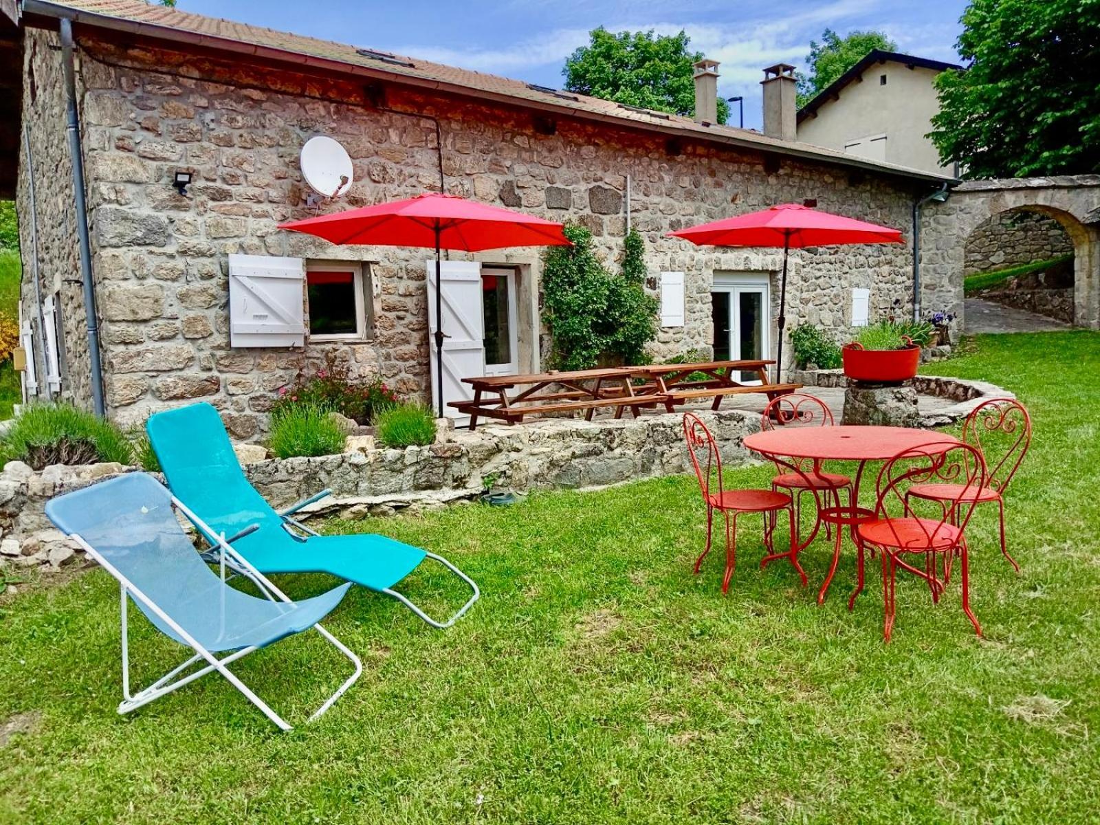 Gite De Groupe 160M2, 15P, Salle De Reception, Jardin, Terrasse Mazan-l'Abbaye Zewnętrze zdjęcie